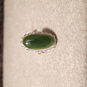 14k and  Nephrite Jade Ring